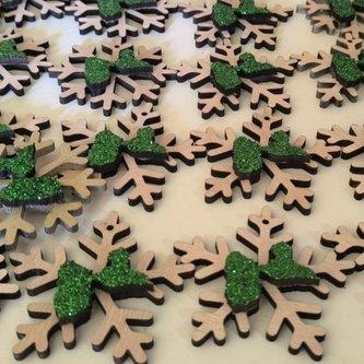 Déco de noël conçus et découpé par LeHeronConception